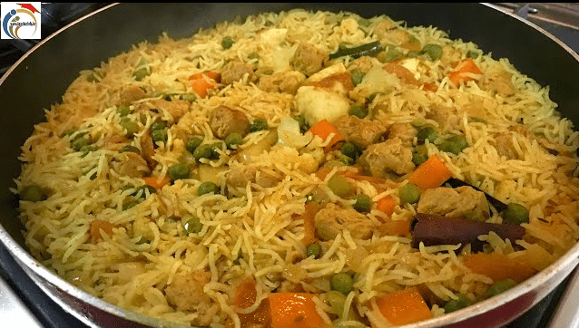 Hyd style tahri veg biryani