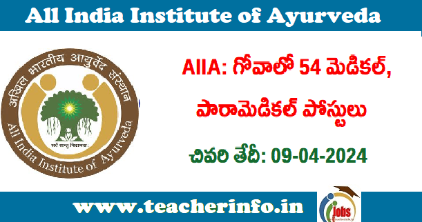 aiia goa jobs