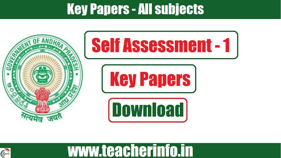 self assessment key papers