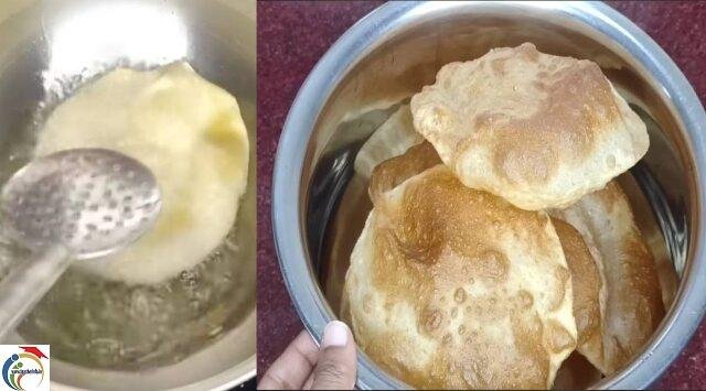 Bake puri like this