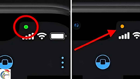 Do you see two dots like this on your phone screen