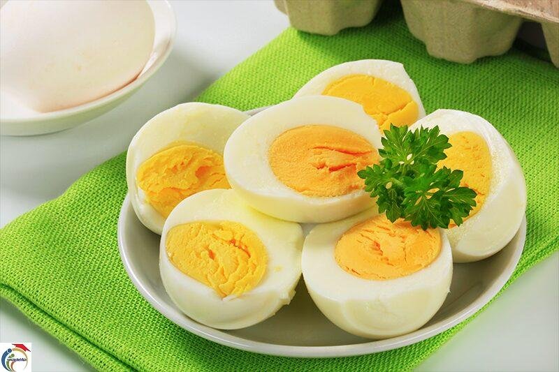 boiled eggs